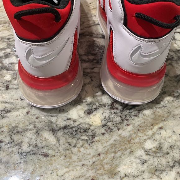 NEW Nike Air More Uptempo 720 QS 2 University Red - Picture 4 of 8